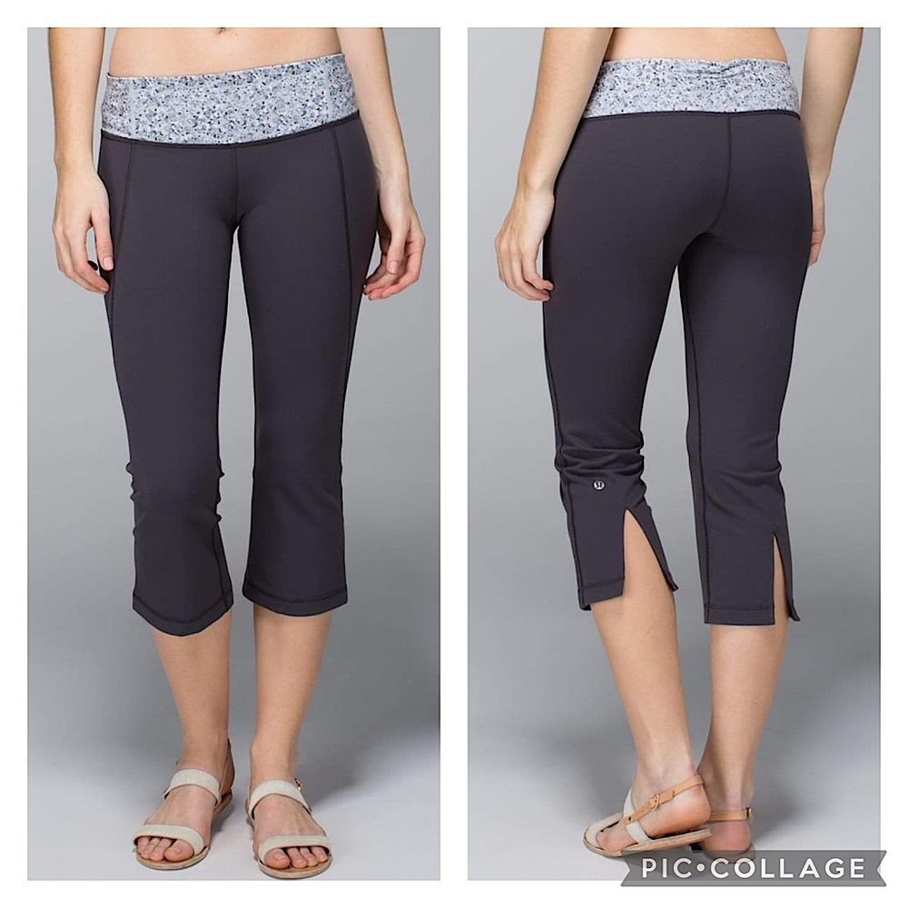 Lululemon Gather & Crow Crop *Full-On Luon Size 2